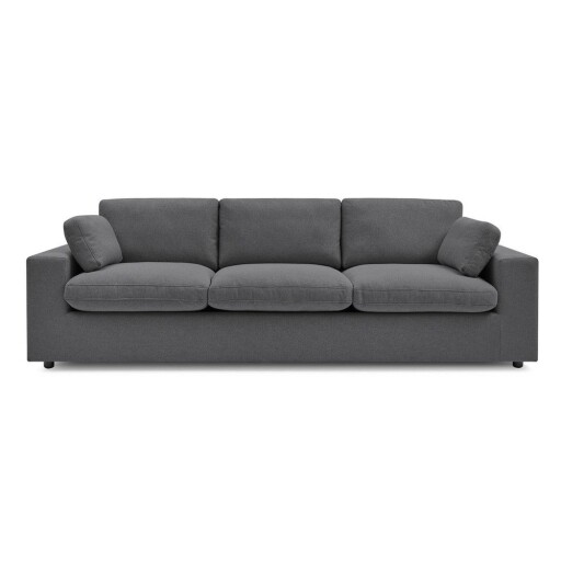 Canapea gri închis 250 cm Belair – Bobochic Paris