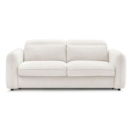 Canapea albă 236 cm Achille – Bobochic Paris