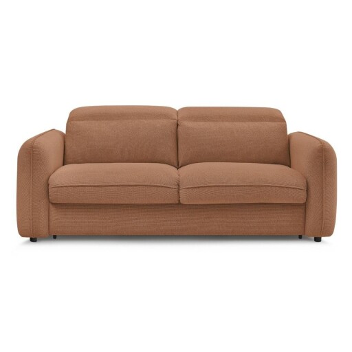Canapea portocalie 216 cm Achille – Bobochic Paris