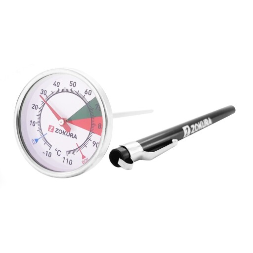 Termometru lapte, Zokura, -10°C/110°C, inox