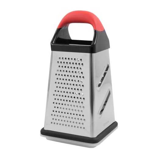 Razatoare cu recipient colectare, Zokura, 25.4 cm, fin/mediu/grosier/feliat, inox