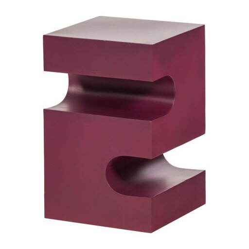 Măsuță auxiliară din metal 30x30 cm Jessa – WOOOD