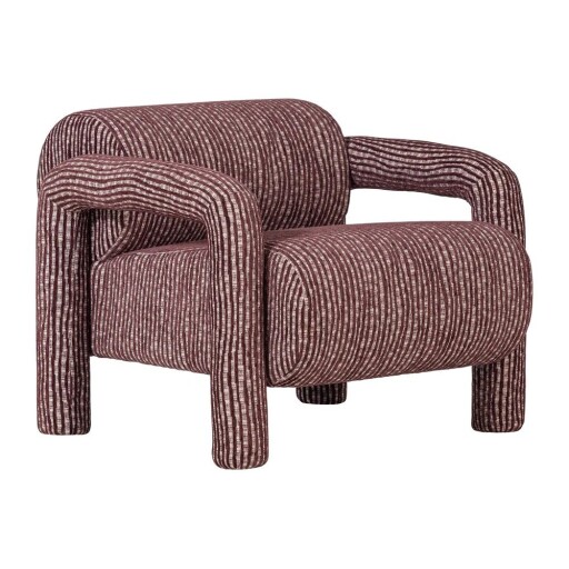 Fotoliu burgundy Lenny – WOOOD