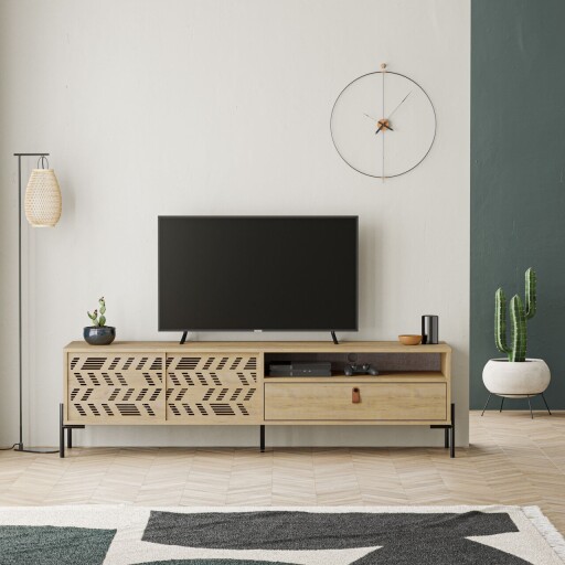 Comoda TV, Hanah Home, Dıonysos, 170x48.6x45 cm, Maro