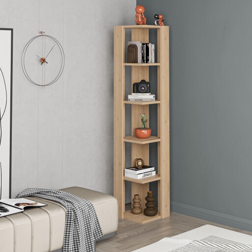 Corp biblioteca, Hanah Home, Nati Corner, 31.8x160.8x31.8 cm, Maro