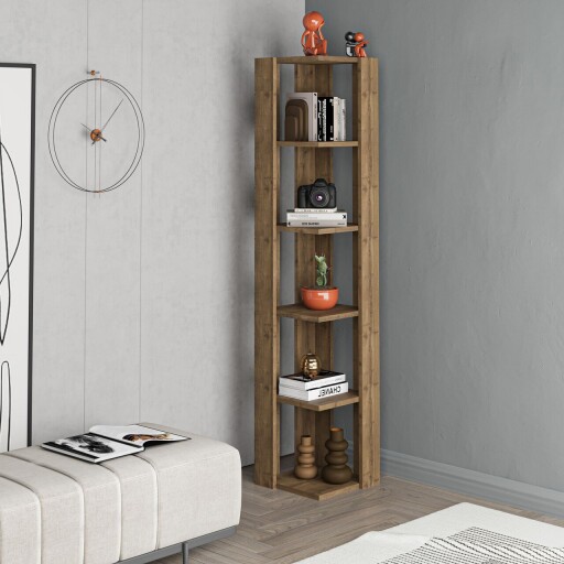 Corp biblioteca, Hanah Home, Nati Corner, 31.8x160.8x31.8 cm, Maro