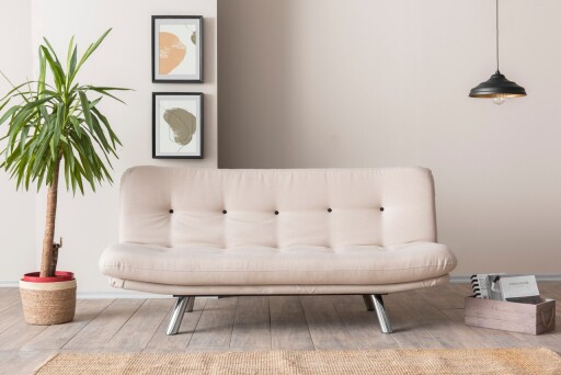 Canapea extensibila 3 locuri, Atelier del Sofa, 859FTN2845, Crem