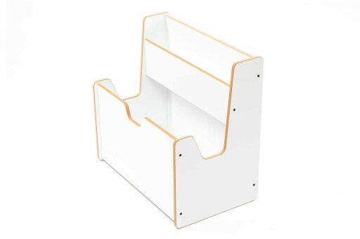 Corp biblioteca, Hanah Home, Crane, 57x55x34 cm, Alb