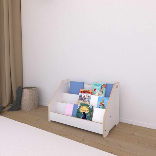 Corp biblioteca, Hanah Home, Phoenix, 57x38x34 cm, Alb