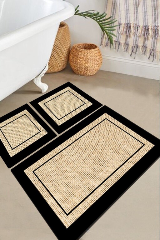 Set covorase de baie, L'essentiel Maison, Regona, Bej