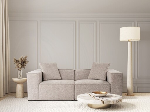 Canapea 2 locuri, Atelier del Sofa, 560ARE1924, Moca
