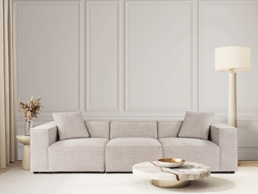 Canapea 3 locuri, Atelier del Sofa, 560ARE1955, Moca