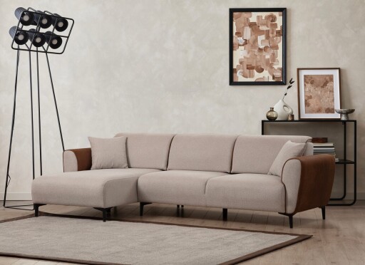 Coltar, Atelier del Sofa, 560ARE2232, Bej / Scorțișoară
