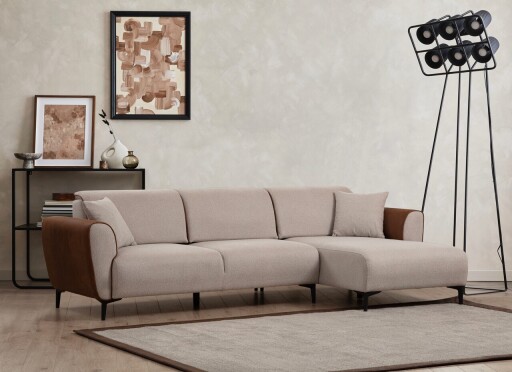 Coltar, Atelier del Sofa, 560ARE2234, Bej / Scorțișoară