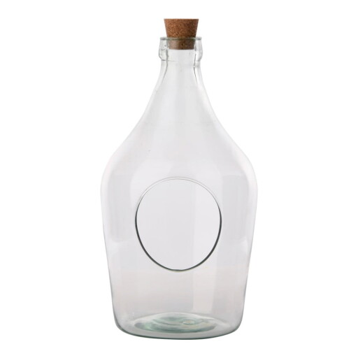Terariu din sticlă reciclată Esschert Design, 3 l