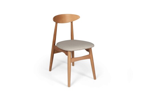 Set masă și scaune (5 bucăți), Hanah Home, Albero140, Natural