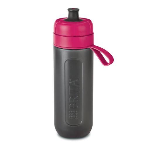 Sticla filtranta Brita, Fill&amp;Go Active, 600 ml, roz