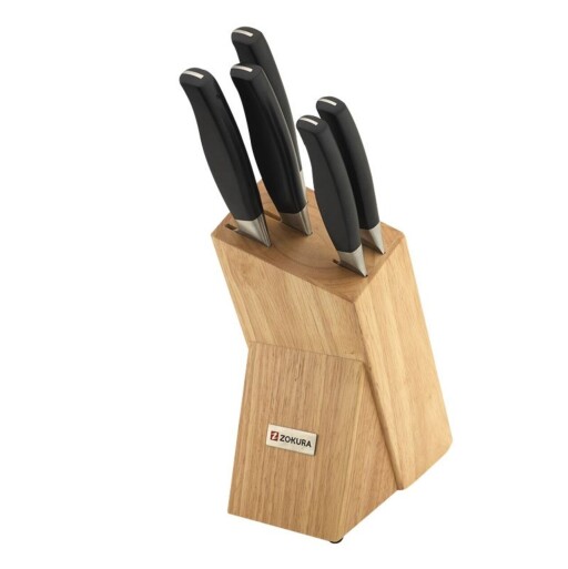 Set cutite 6 piese Z1010, Zokura, inox