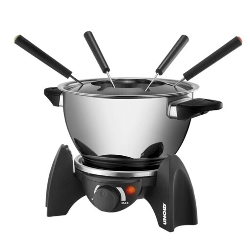 Set fondue electric cu 2 boluri, Unold, 800 ml, 500 W