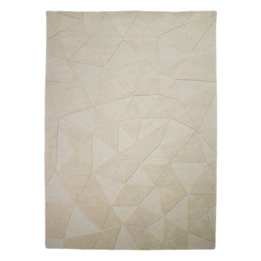 Covor bej țesut manual din lână 160x230 cm Shard – Flair Rugs