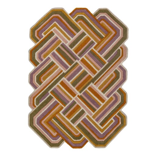 Covor țesut manual din lână 140x200 cm Lattice Shaped – Flair Rugs