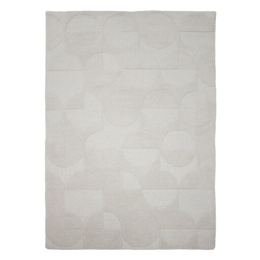 Covor fildeș țesut manual din lână 160x230 cm Gigi – Flair Rugs