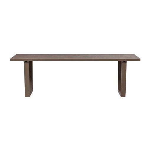 Masă de grădină din metal 87x240 cm Bear – WOOOD