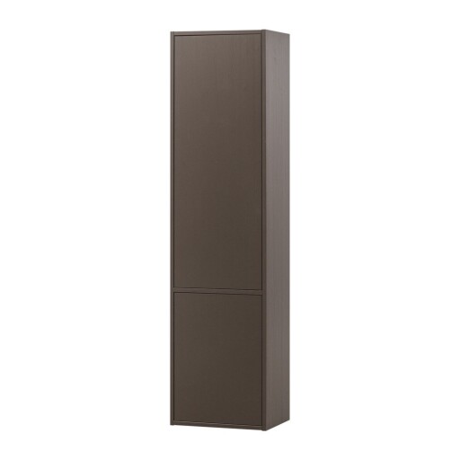 Dulap modular maro închis din lemn de pin 55x215 cm Meggy – WOOOD