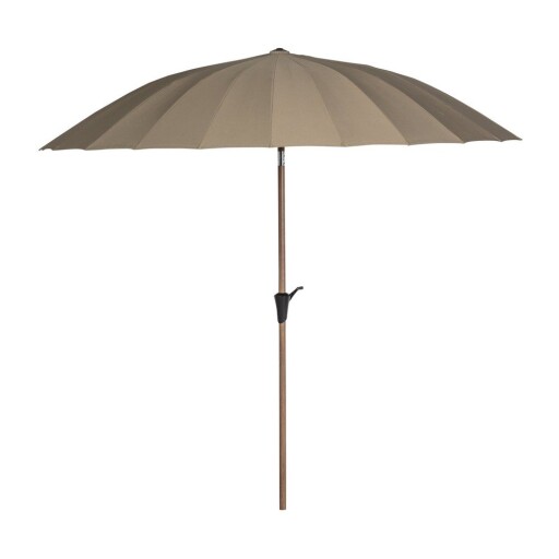 Umbrelă de soare verde/bej ø 280 cm Monica – WOOOD