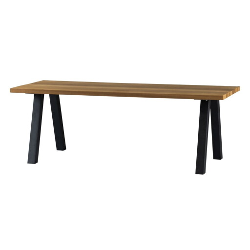 Masă de grădină din lemn masiv 81x210 cm Tablo – WOOOD