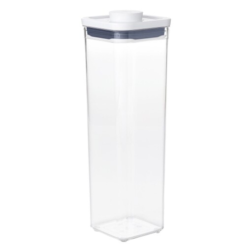 Caserola patrata, plastic, 11 x 11 x 32 cm, 2,1L, "POP" - OXO