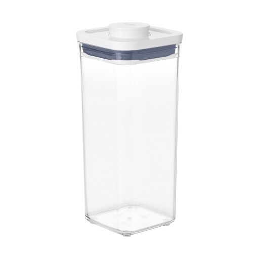 Caserola patrata, plastic, 11 x 11 x 24 cm, 1,6L, "POP" - OXO