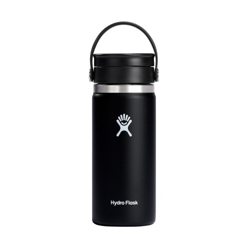 Termos, inox, 470ml, "Wide Sip", Black - Hydro Flask