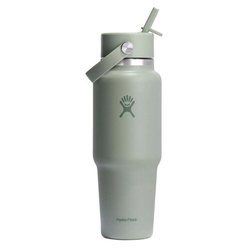 Sticla termos, inox, 950ml, "Wide Straw", Agave - Hydro Flask