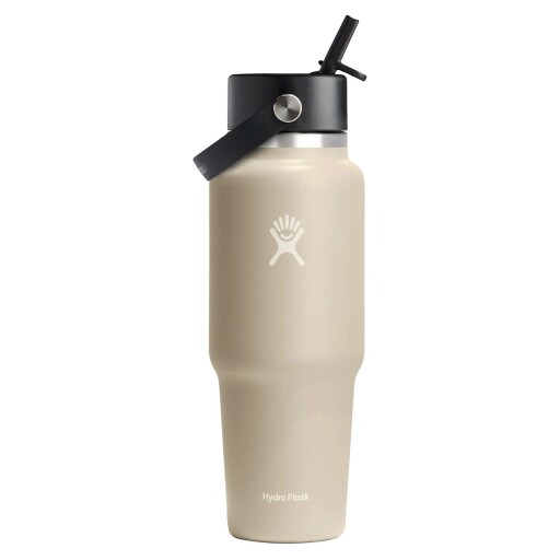 Sticla termos, inox, 950ml, "Wide Straw", Oat - Hydro Flask
