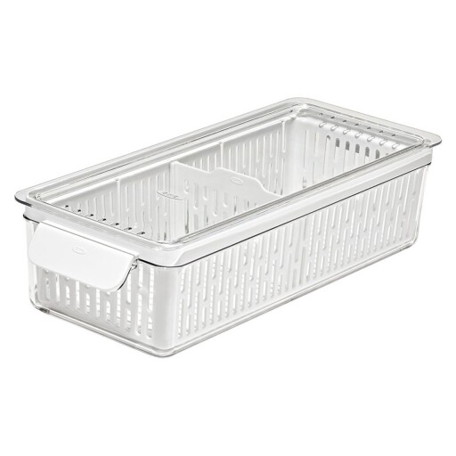 Recipient pentru pastrare legume, plastic, 37,6 x 15,1 x 9,1 cm, "Produce Saver" - OXO