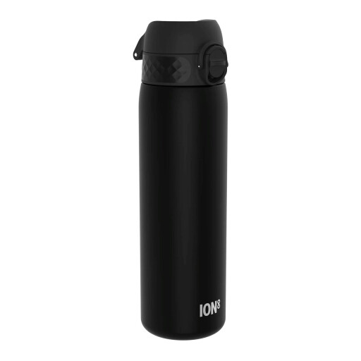 Sticla apa Slim, recyclon, 500ml, Black - Ion8