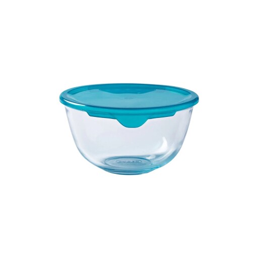 Bol cu capac, din sticla termorezistenta, 16cm/1L, "Prep&amp;Store" - Pyrex
