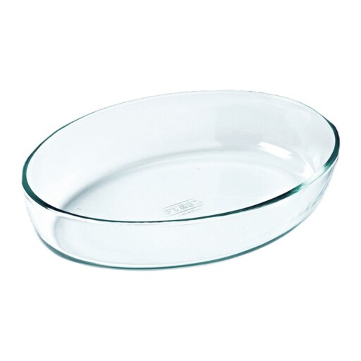 Vas oval, sticla termorezistenta, 40x27cm/4,2L, "Iconics" - Pyrex