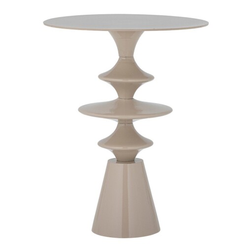 Măsuță auxiliară rotundă din aluminiu ø 35,5 cm Samio – Bloomingville