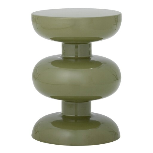 Măsuță auxiliară rotundă din metal ø 33,5 cm Alba – Bloomingville