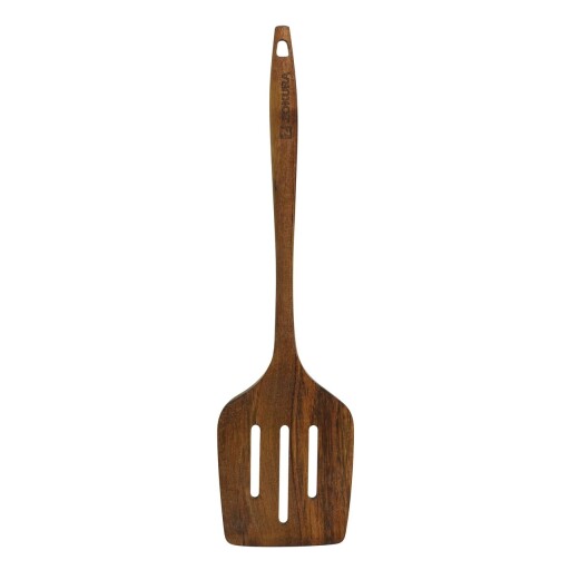 Spatula cu fante, lemn de acacia, 32 cm - Zokura