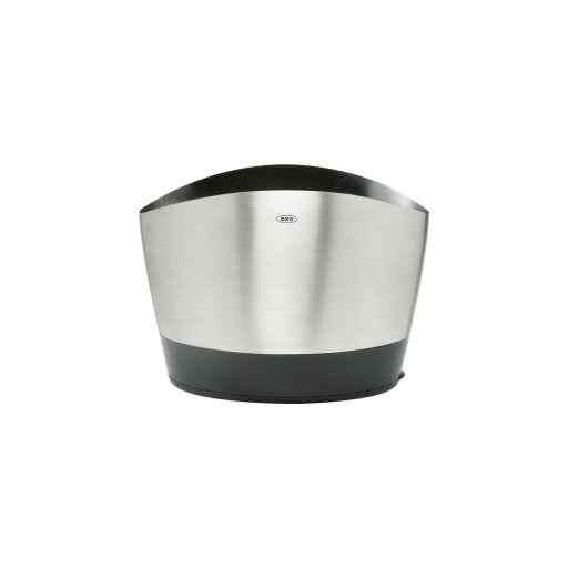 Suport ustensile de bucatarie, 21 x 12 x 16 cm, inox, "Good Grips" - OXO