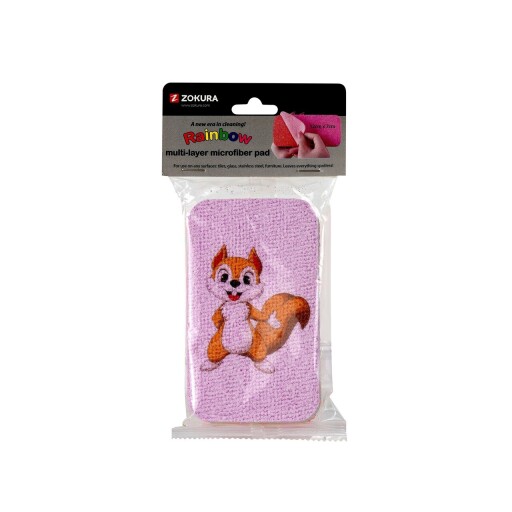Burete multistrat pentru curatare, 12 straturi, 12 x 7 cm - Zokura