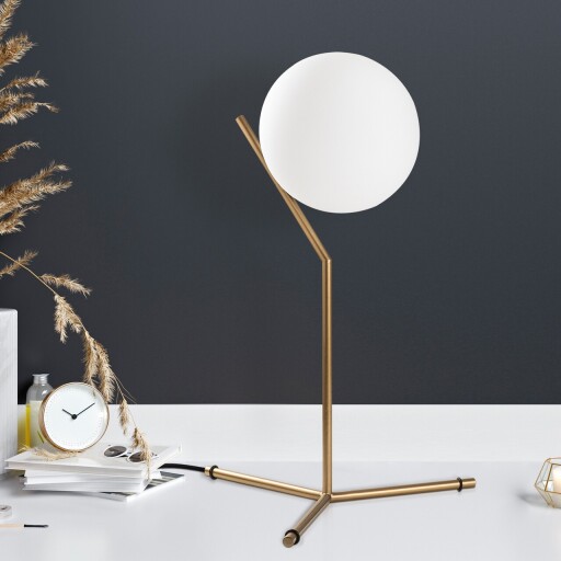 Lampa de masa, Opviq, 521SHN2277, Auriu