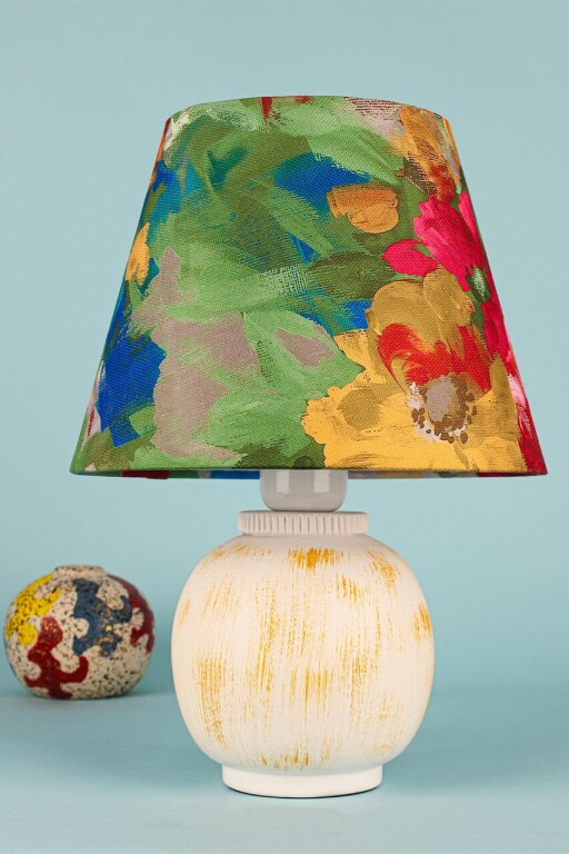 Lampa de masa, Opviq, 687HMY1488, Multicolor
