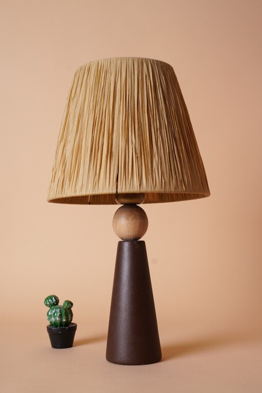 Lampa de masa, Opviq, 687HMY2205, Maro