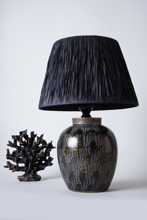 Lampa de masa, Opviq, 687HMY2208, Negru