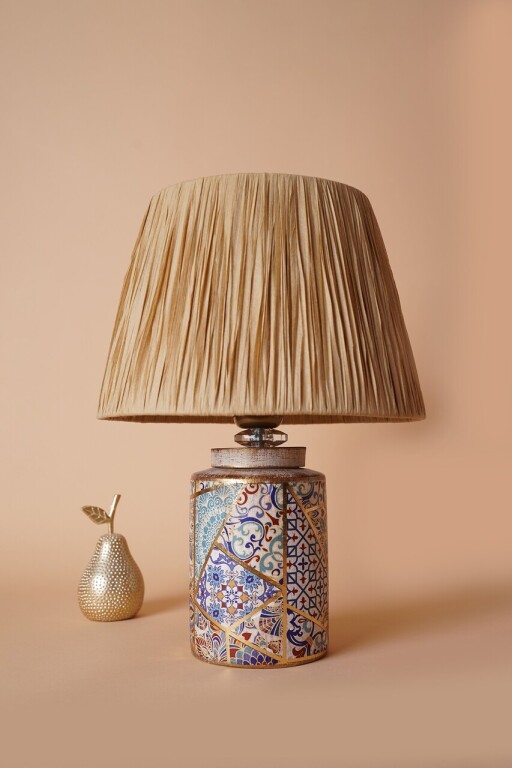 Lampa de masa, Opviq, 687HMY2213, Multicolor