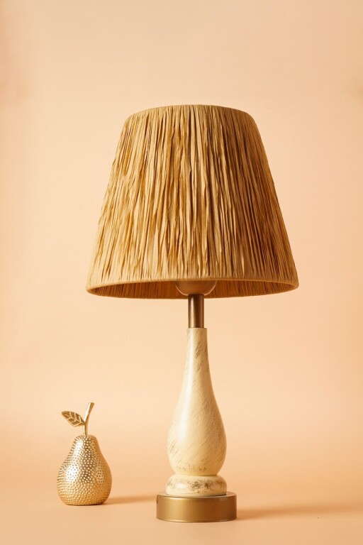 Lampa de masa, Opviq, 687HMY2222, Crem